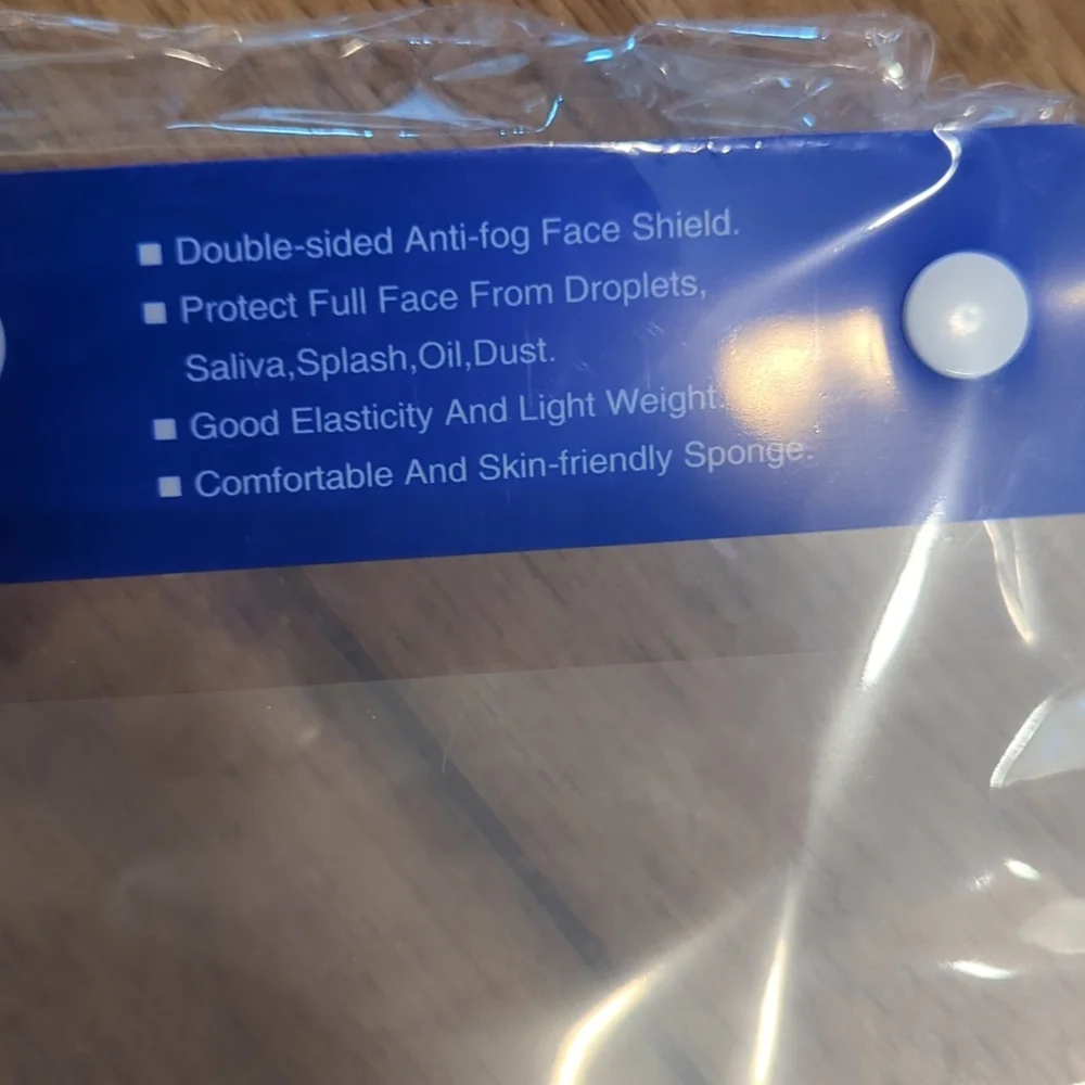 Clear Reusable Medical Face Shield Mask - Picture 2 of 6